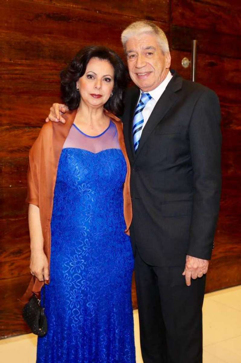 Décio Piccinini e a mulher Dora Piccinini