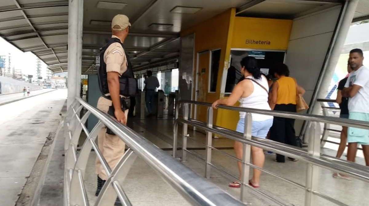 Guarda Municipal retoma fiscalização nas estações do BRT a partir desta quarta