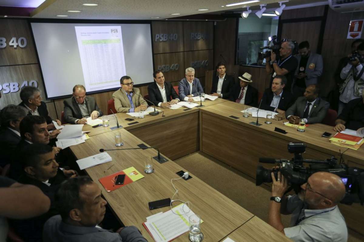 O PSB declarou apoio à Fernando Haddad