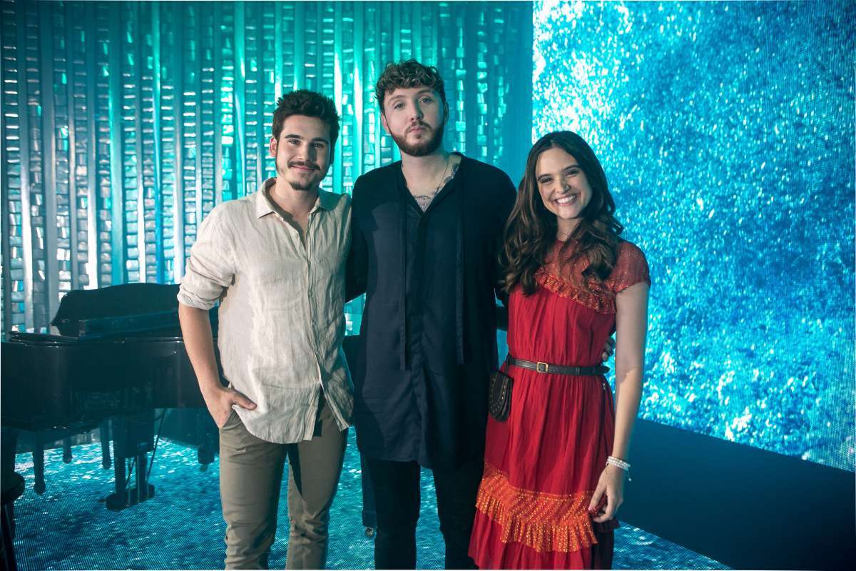 Cantor britânico James Arthur grava participação na novela - Divulgação / TV Globo