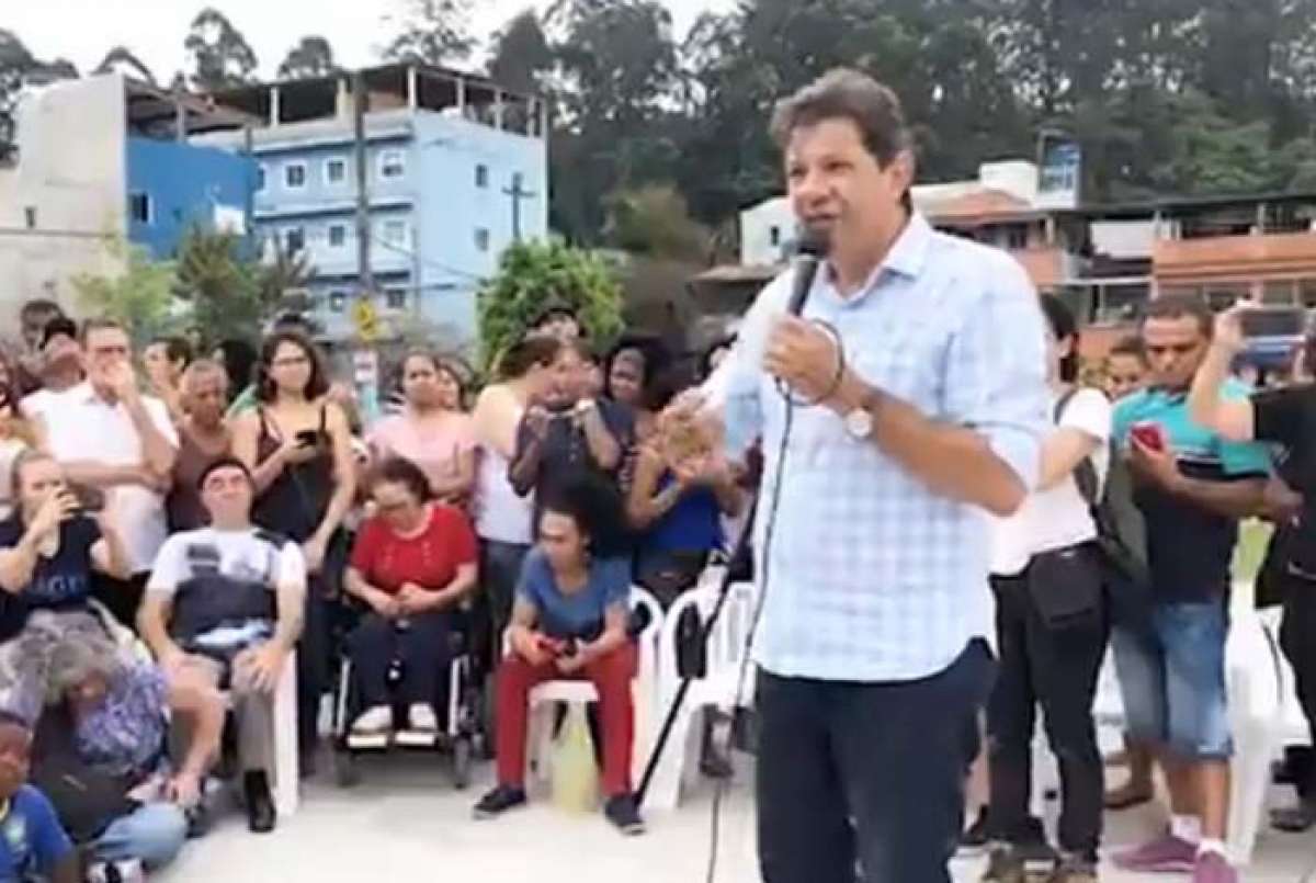 Fernando Haddad  - Reprodução vídeo 