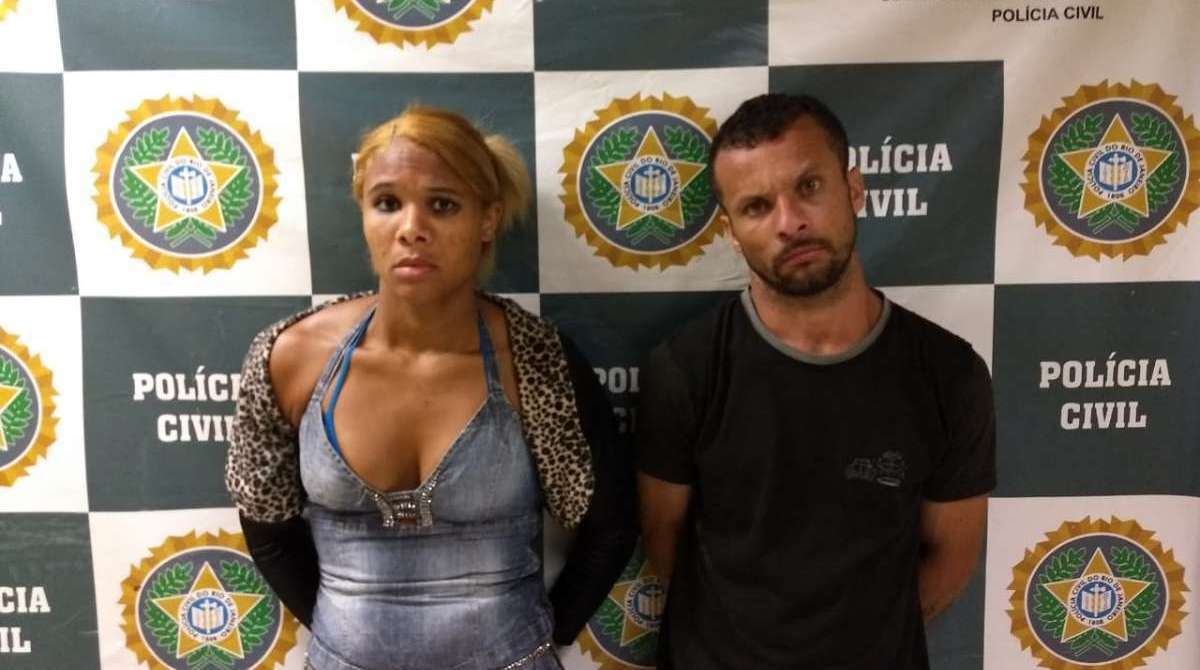 Casal foi preso nesta terça-feira