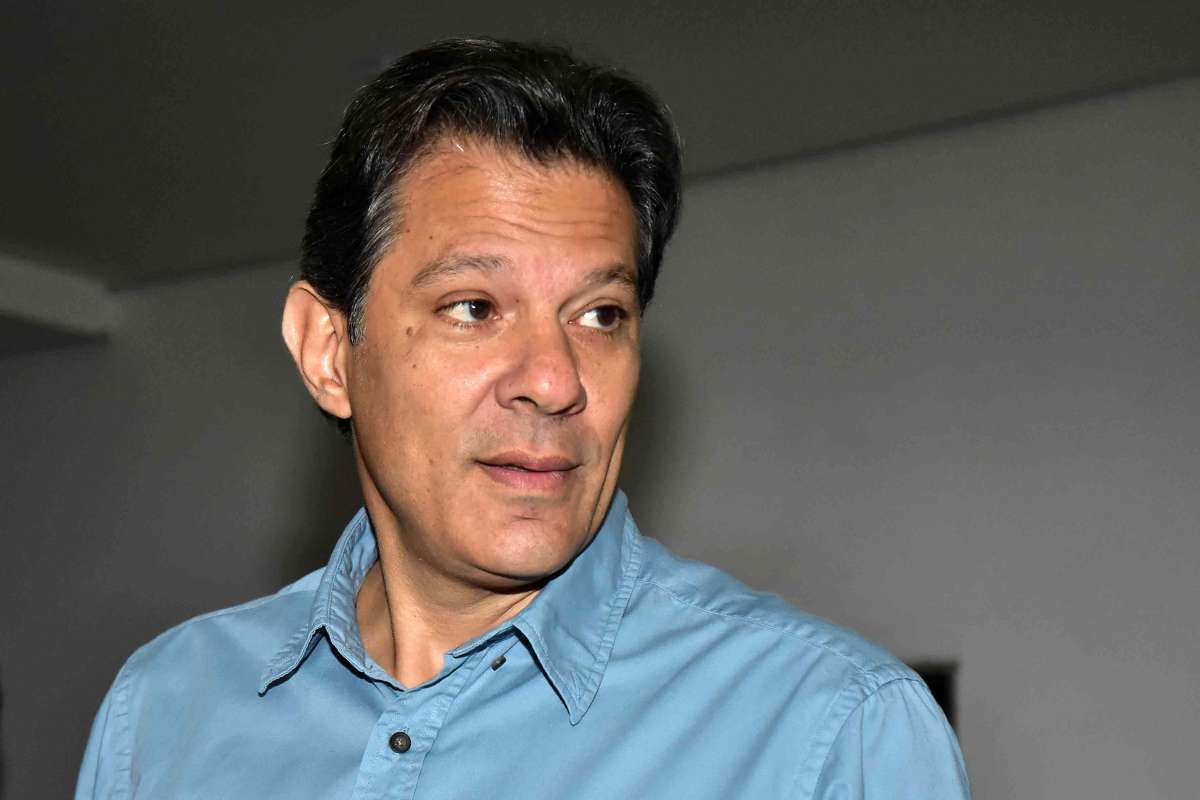 Haddad disse que as declara&ccedil;&otilde;es de Cid Gomes foram 'acaloradas' - Eduardo Carmim / Parceiro/Ag&ecirc;ncia O Dia