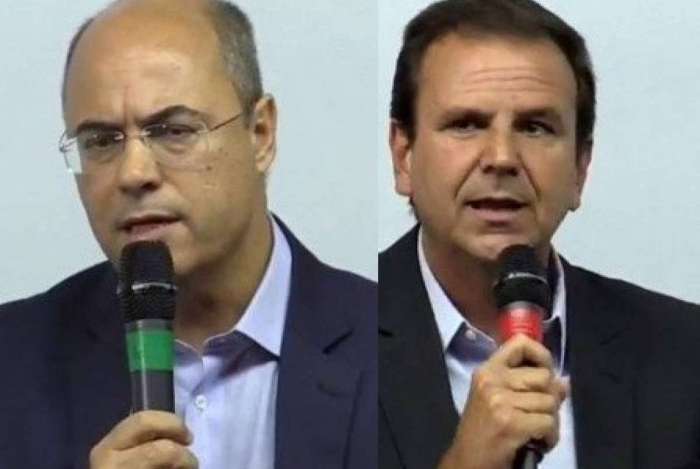 WIlson Witzel (PSC) e Eduardo Paes (DEM) fizeram segundo debate direto marcado por acusaÃ§Ãµes