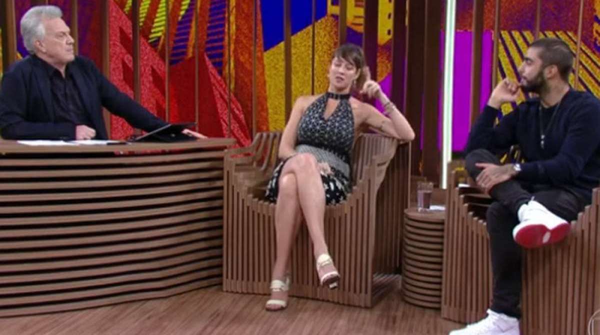 Luana Piovani participa do 'Programa com Bial'