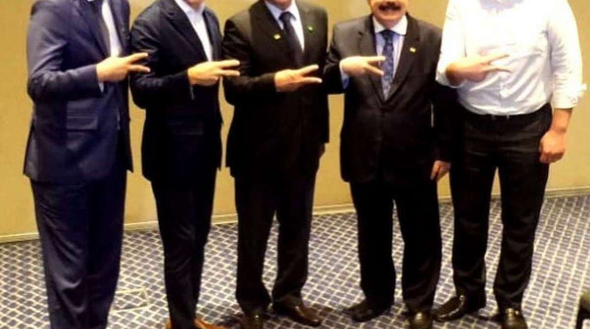 General Mourão se encontrou com Doria nesta quarta - Reprodução / Instagram