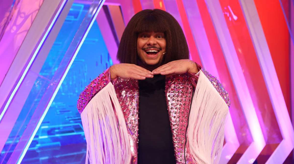 Ferdinando (Marcus Majella) no comando do 'Ferdinando Show - O Game'