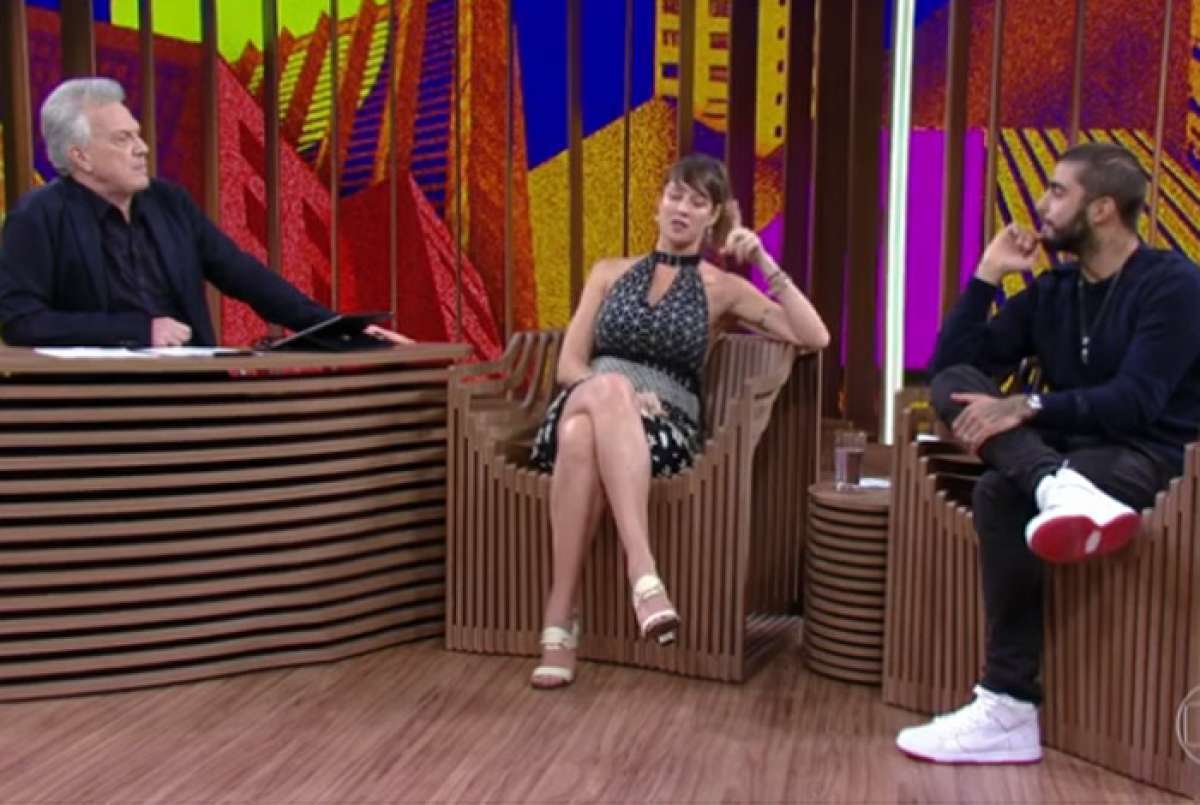 Luana Piovani participa do 'Programa com Bial'