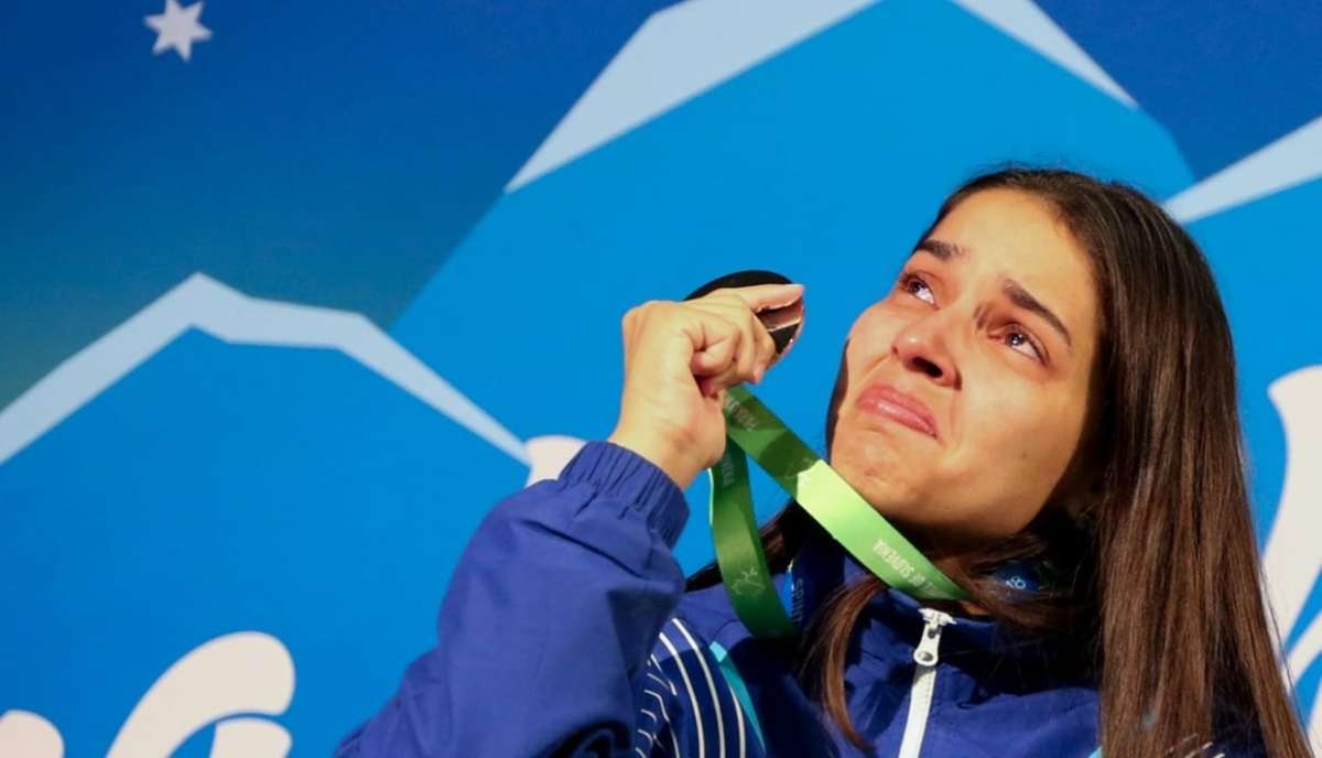 Pai de Cátia Oliveira morreu do coração - Roberto Castro/rededoesporte.gov.br