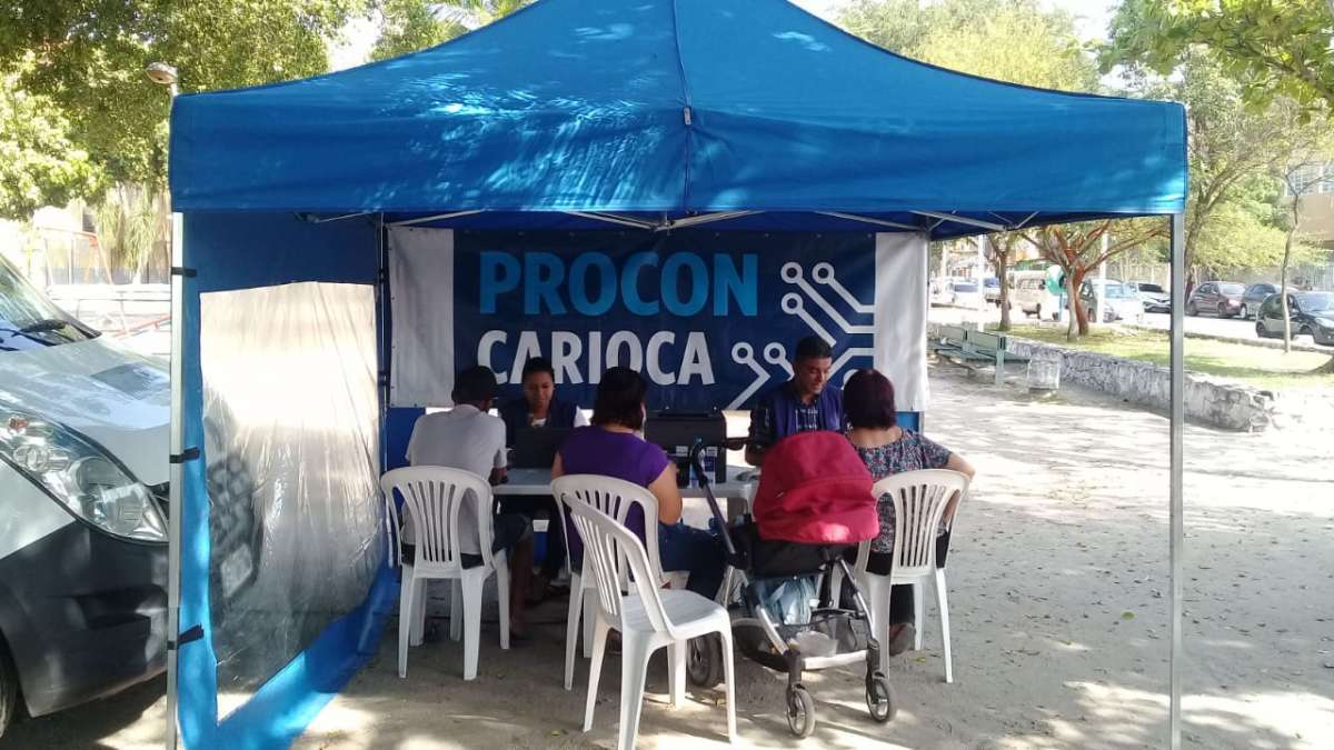 Atendimento itinerante do Procon Carioca