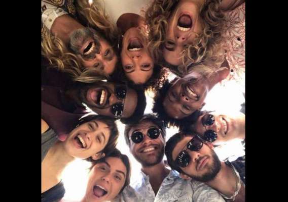 Giovanna Antonelli posta foto com colegas de elenco de 'Segundo Sol'