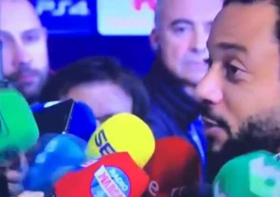 Marcelo discutiu com jornalistas após jogo da Liga dos Campeões