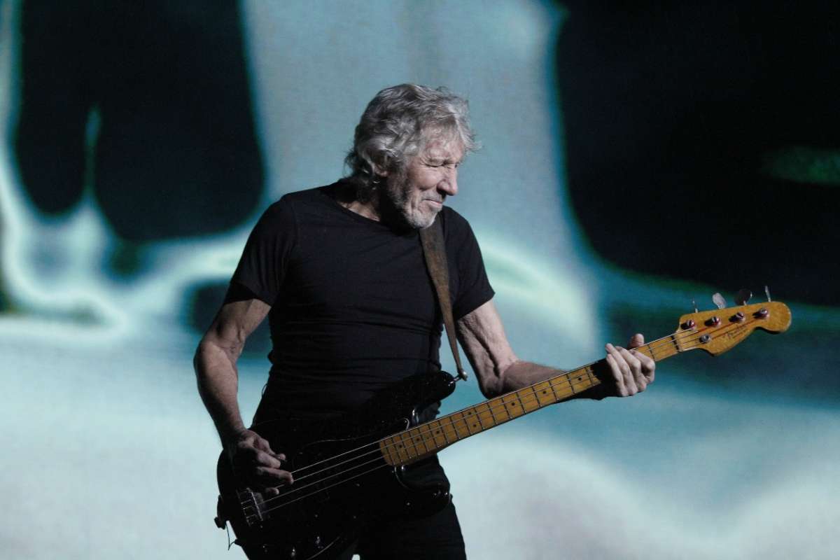 Roger Waters durante show no Maracanã
