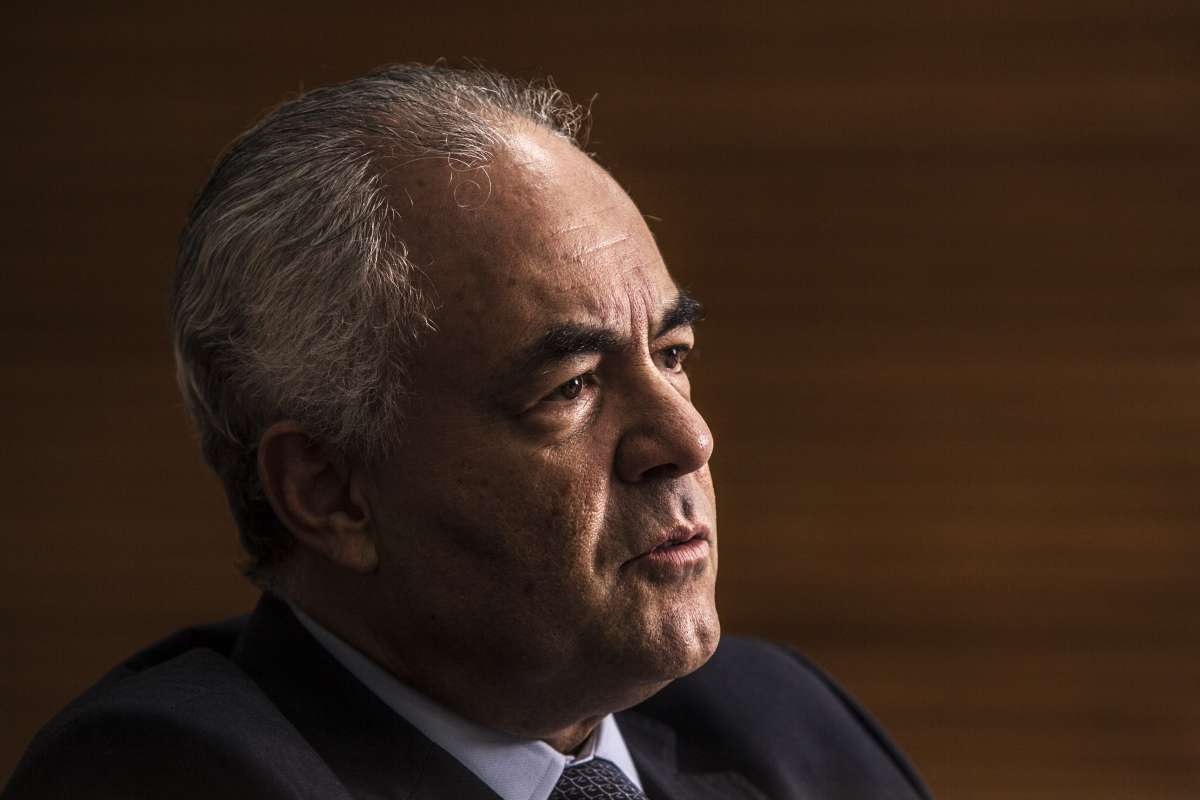 ECONOMIA - Entrevista com o presidente do INSS procurador Edison Garcia. Rj, 25 de outubro.