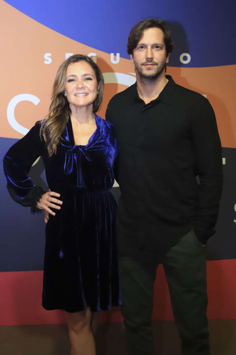 Adriana Esteves e Vladimir Brichta