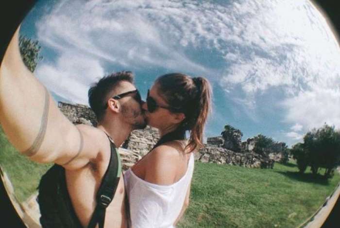 Junior Lima e a esposa Mônica Benini  - Reprodução da internet