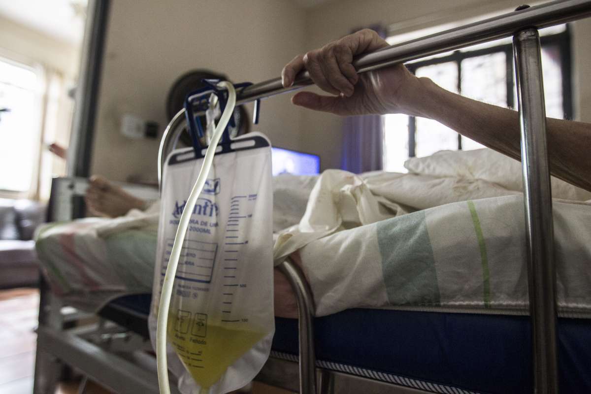 Pacientes das clínicas de família estão preocupados com a possibilidade de término das consultas dos médicos de família. Rj, 26 de outubro.