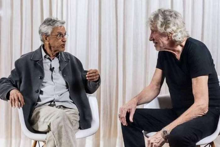 Caetano Veloso e Roger Waters