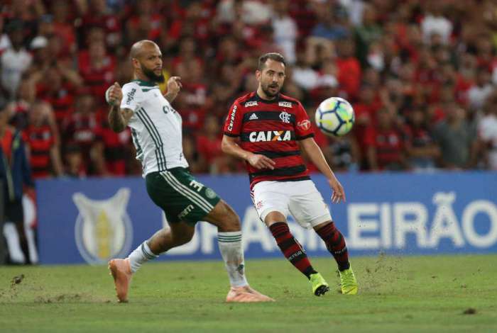 Flamengo não vence o Palmeiras desde 2014