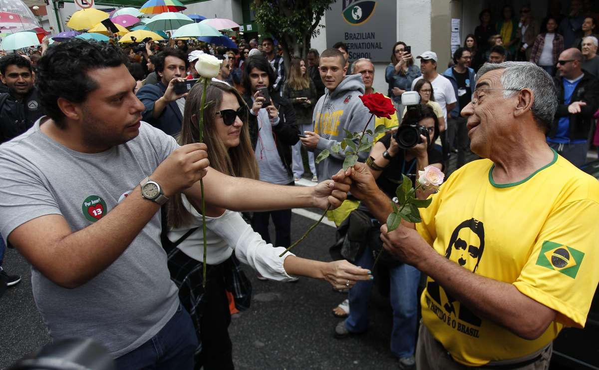 Fernando Haddad vota em São Paulo