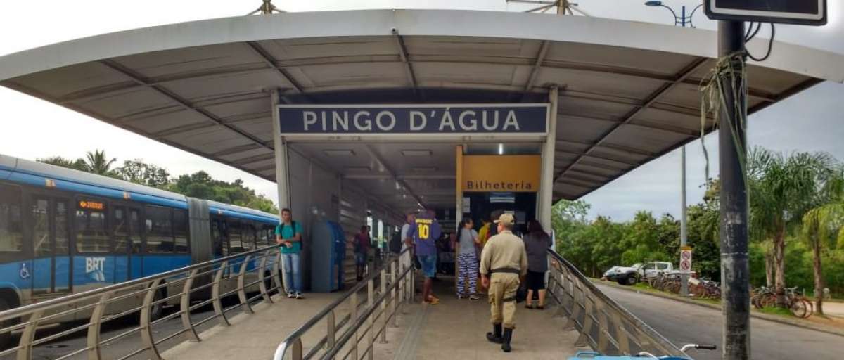 Guardas Municipais prendem homem acusado de importunação sexual na estação BRT Pingo DÁgua em Guaratiba

 - Divulgação