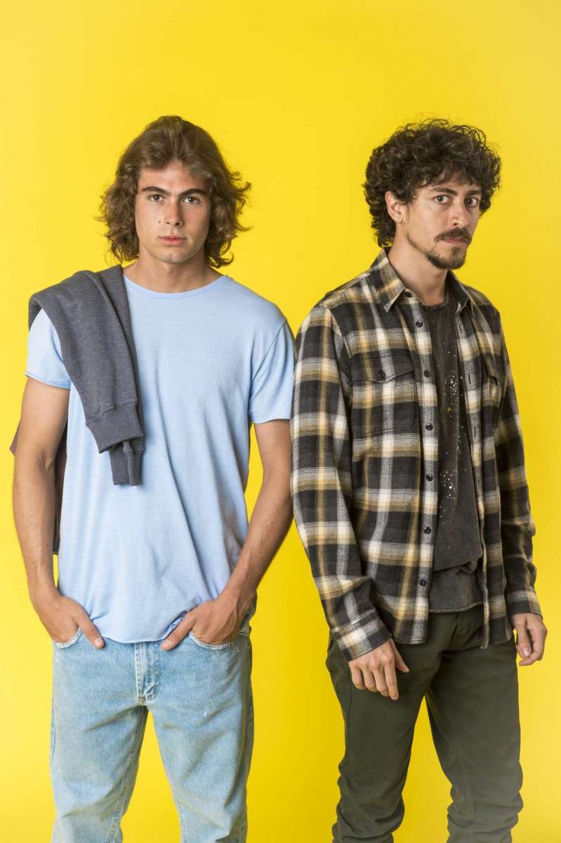 João Vitti e Jesuíta Barbosa serão irmãos na novela 'Verão 90', da Globo - Globo/João Cotta