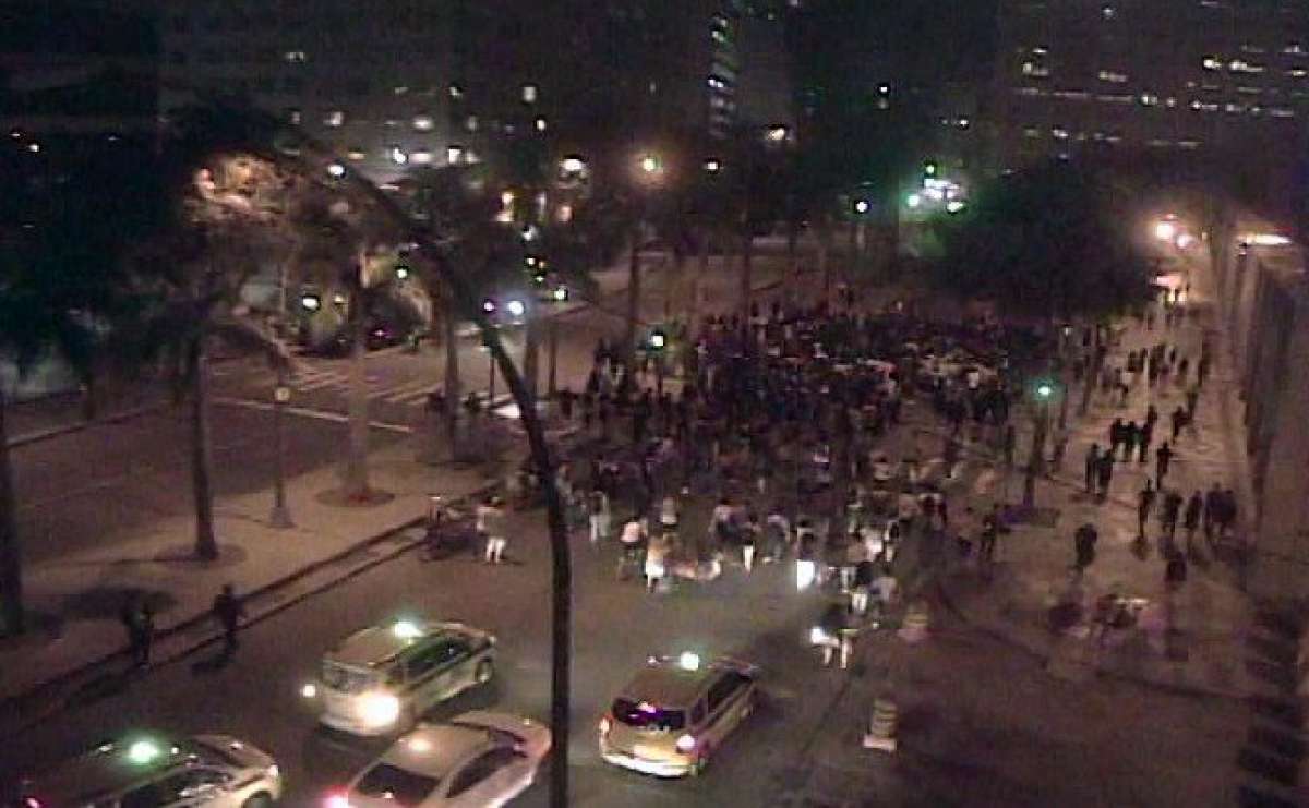 Grupo pela Presidente Antônio Carlos, na altura do TJRJ