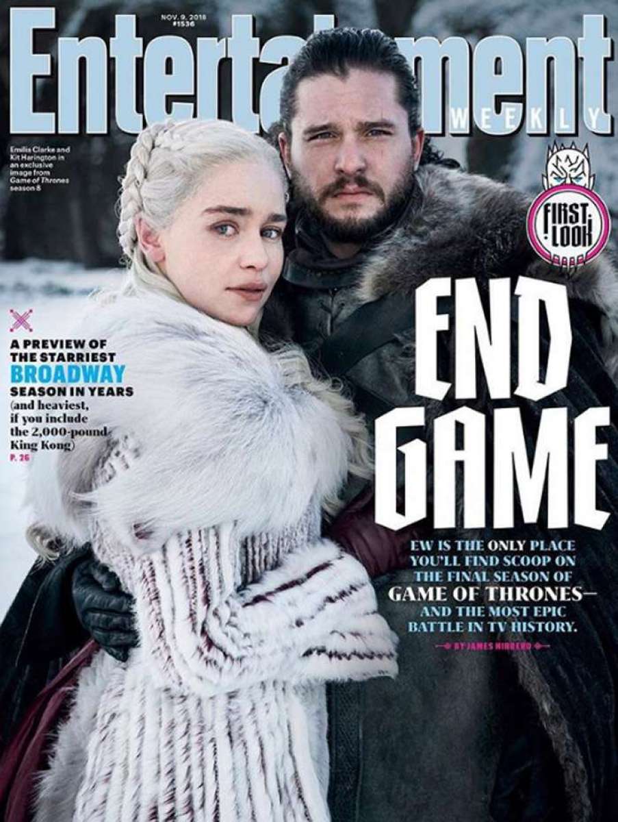 Revista mostra primeira foto oficial da última temporada de 'Game of Thrones' - Reprodução
