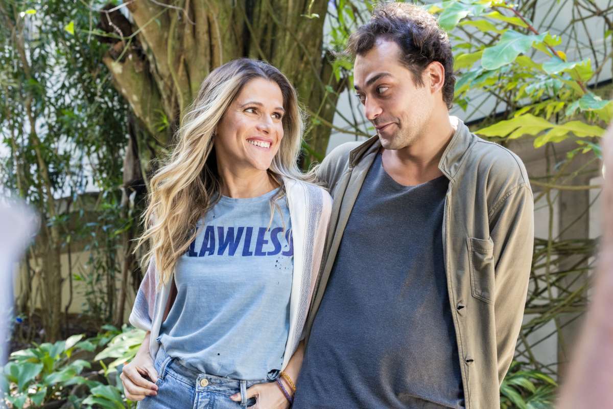 Ingrid Guimarães e Marcius Melhem no 'Viver do Riso'