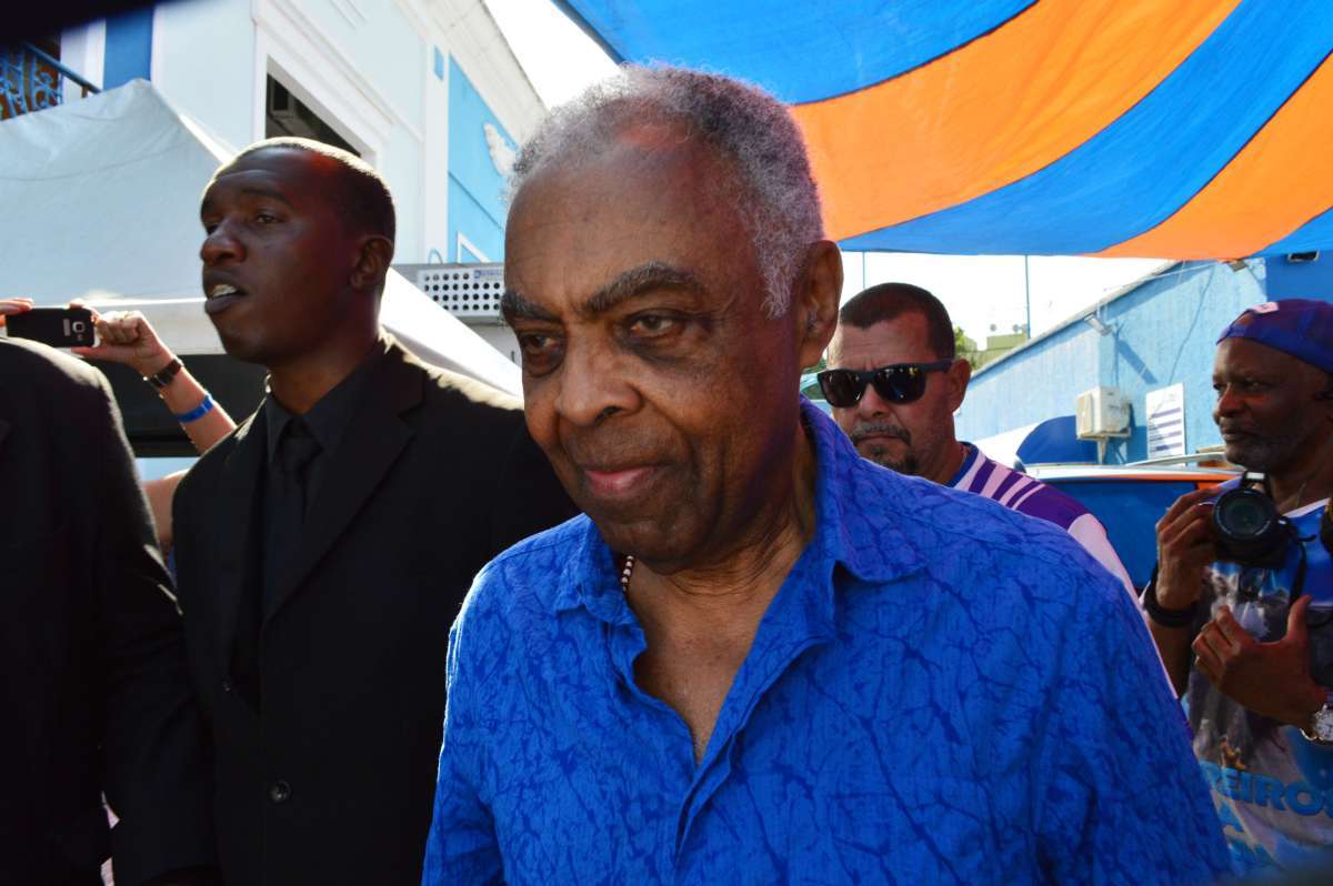 03/11/2018 - AGÊNCIA DE NOTÍCIAS/PARCEIRO - O cantor e compositor, Gilberto Gil, realiza show na Feijoada da Família Portelense, na quadra da Portela, em Madureira, Zona Norte do Rio, neste sábado (03). Foto: Paulo Carneiro/Parceiro/Agência O Dia