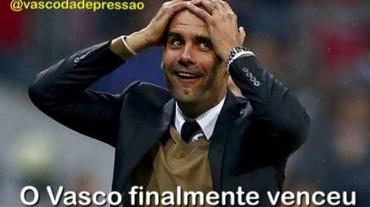 Torcida do Vasco comemora vitória com memes