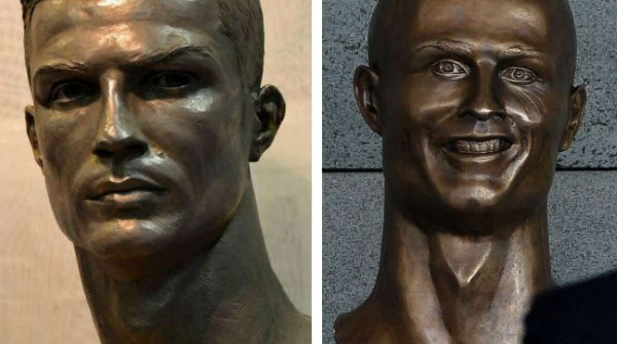 Estátua de Salah virou motivo de piada nas redes sociais