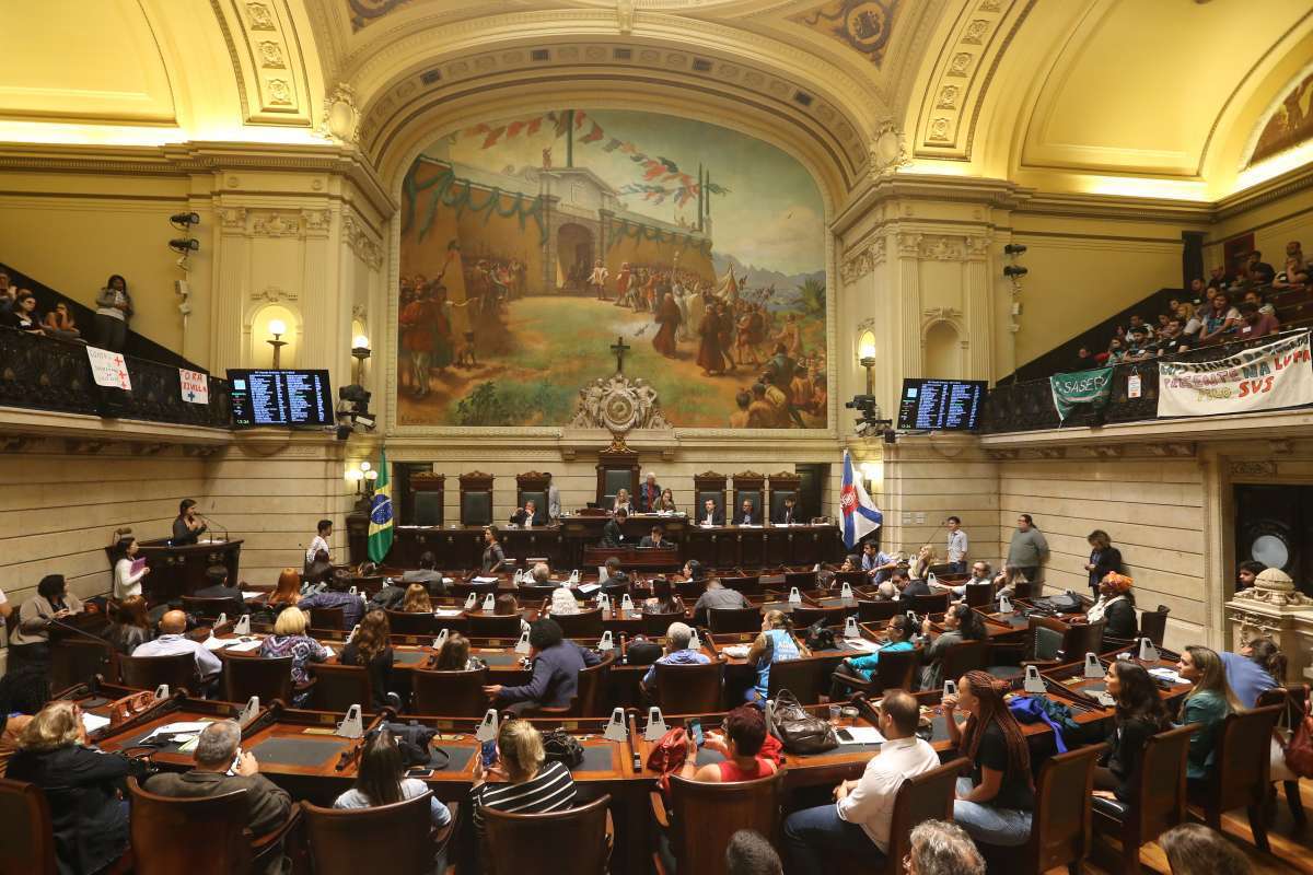 Em sess&atilde;o que ocorreu na &uacute;ltima ter&ccedil;a-feira, na C&acirc;mara do Rio, vereadores aprovaram proposta - Daniel Castelo Branco / Arquivo / Ag&ecirc;ncia O Dia