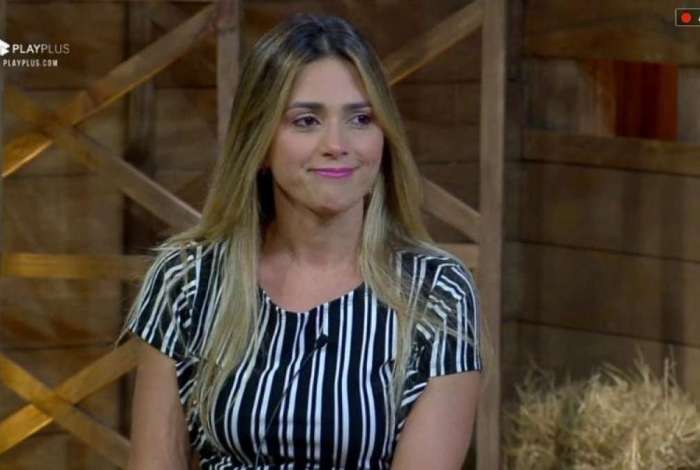 Nadja Pessoa dá entrevista para Marcos Mion após ser expulsa de 'A Fazenda': 'Fui infantil'