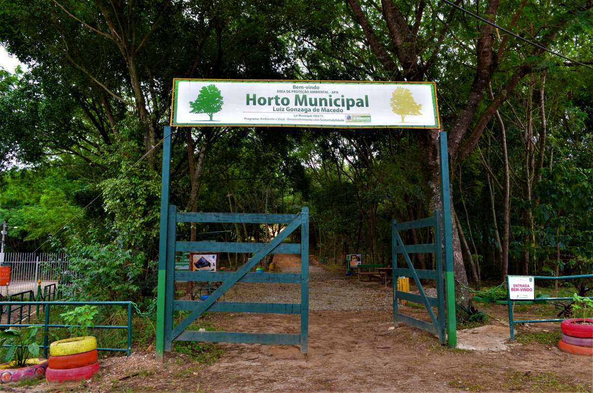entrada do horto