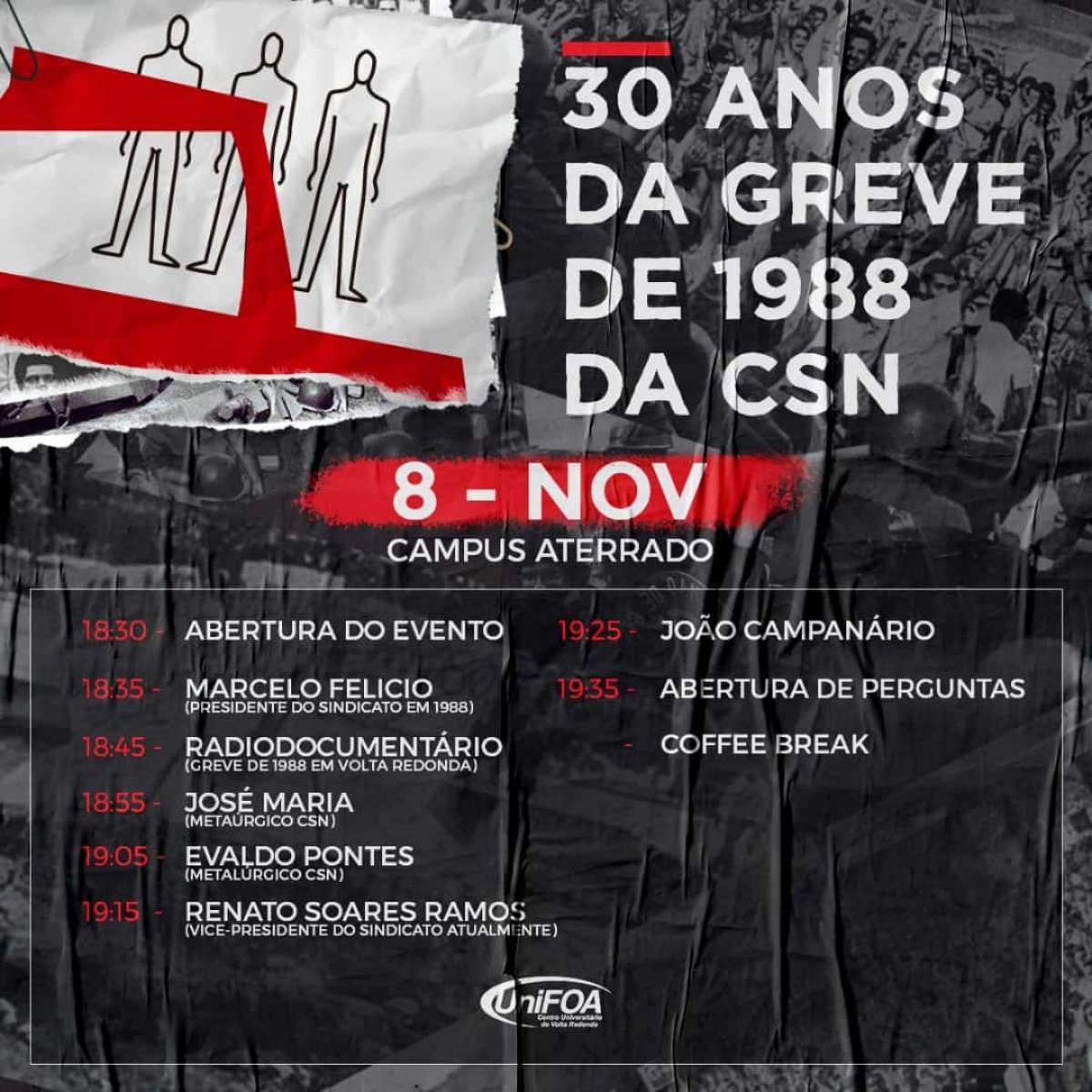 Programações alusivas ao 9 de Novembro