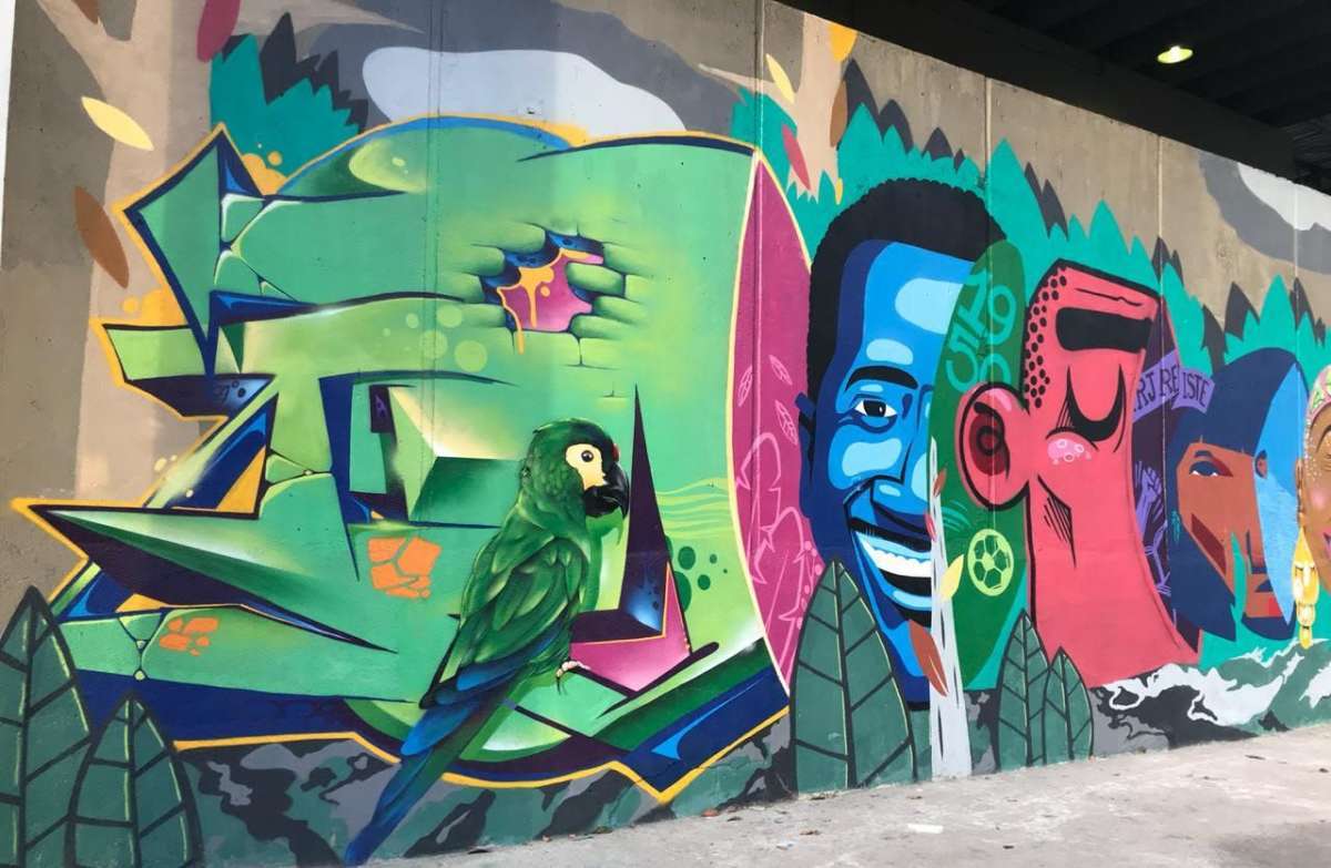 Painel em Engenho da Rainha