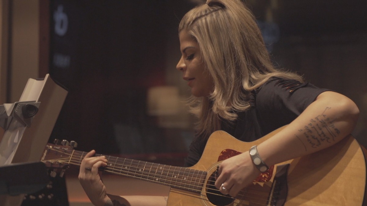 Paula Mattos no programa 'Autênticas' - Divulgação