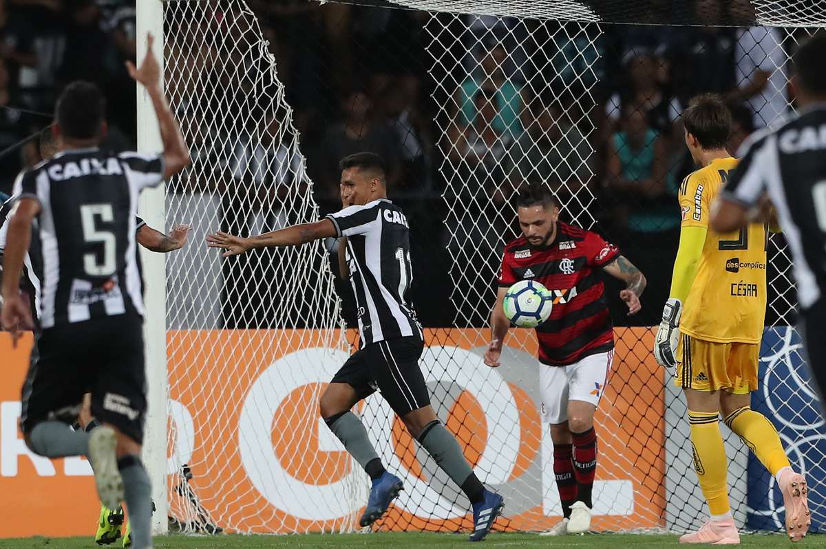 Flamengo venceu todos os jogos contra o Botafogo no Nilton Santos desd