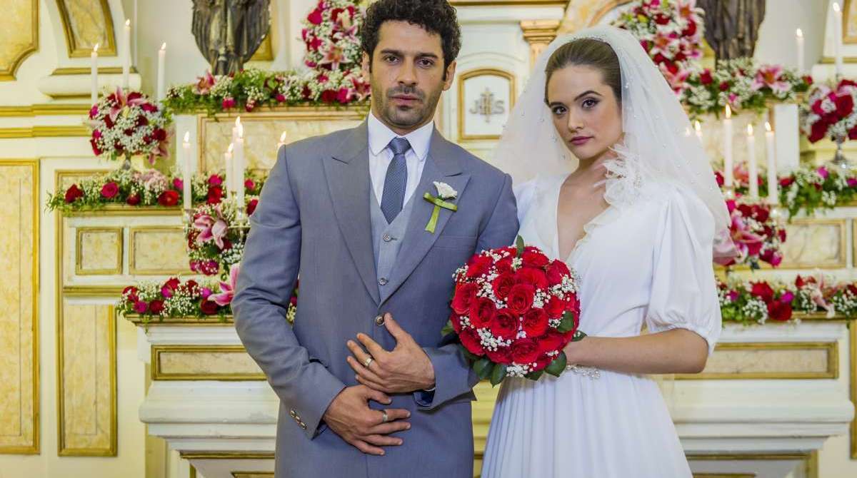 O (quase) casamento de Marocas e Emilio - Divulgação / TV Globo