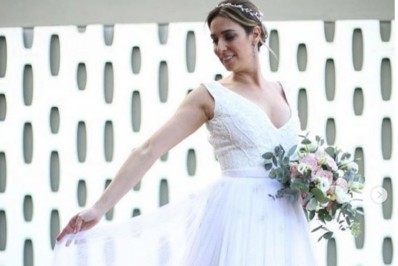 Esposa de William Bonner relembra fotos do casamento: 'Dia para chamar de nosso