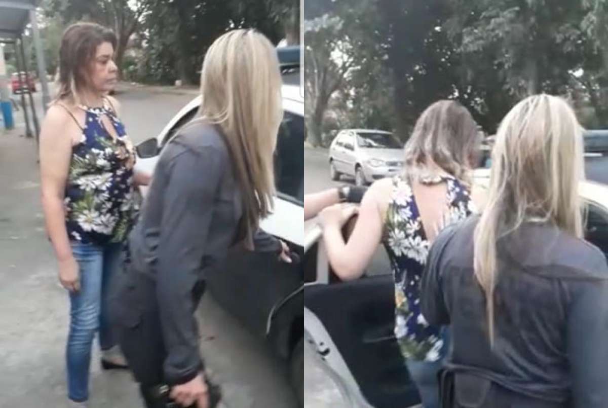 Simone Costa foi presa dentro de casa, em Mesquita, na Baixada Fluminense  - Divulgação 