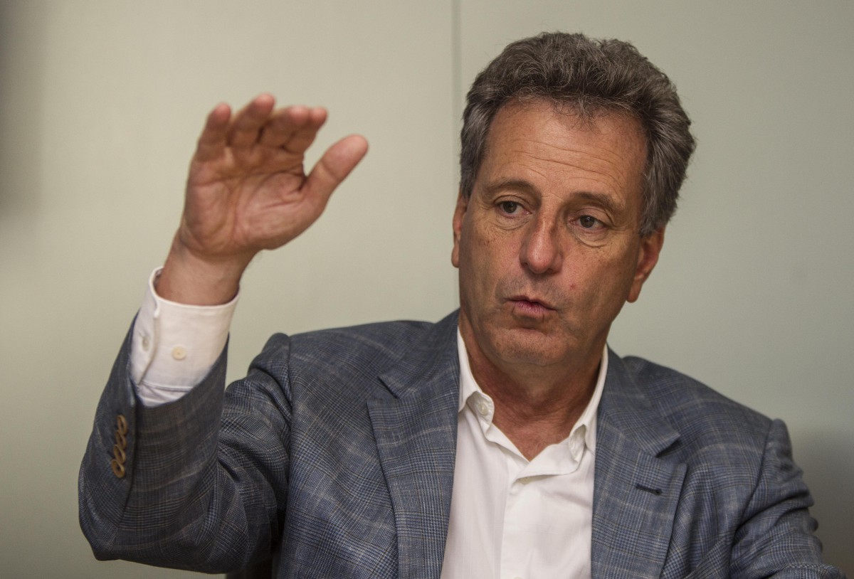 ATAQUE - Entrevista  com o candidato a presidencia do Flamengo para o pleito de 2018, Rodolfo Lamdim. Rj, 13 de novembro.