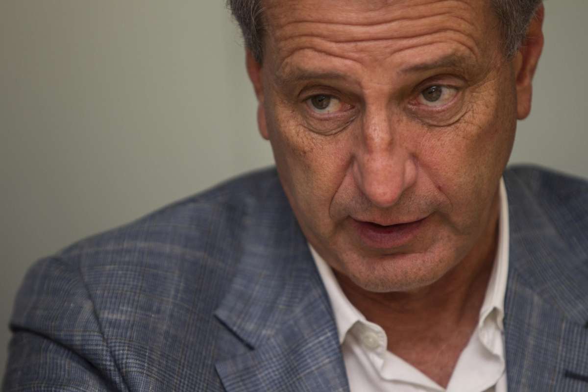 ATAQUE - Entrevista  com o candidato a presidencia do Flamengo para o pleito de 2018, Rodolfo Lamdim. Rj, 13 de novembro.