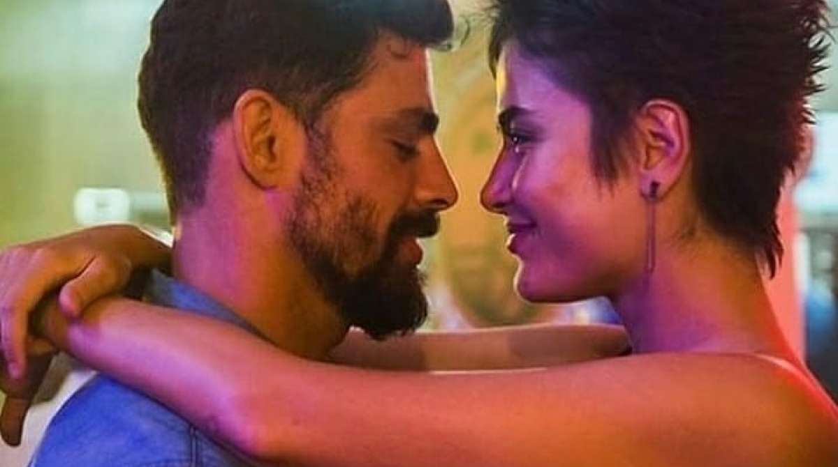 Cauã Reymond nos bastidores de 'Ilha de Ferro'