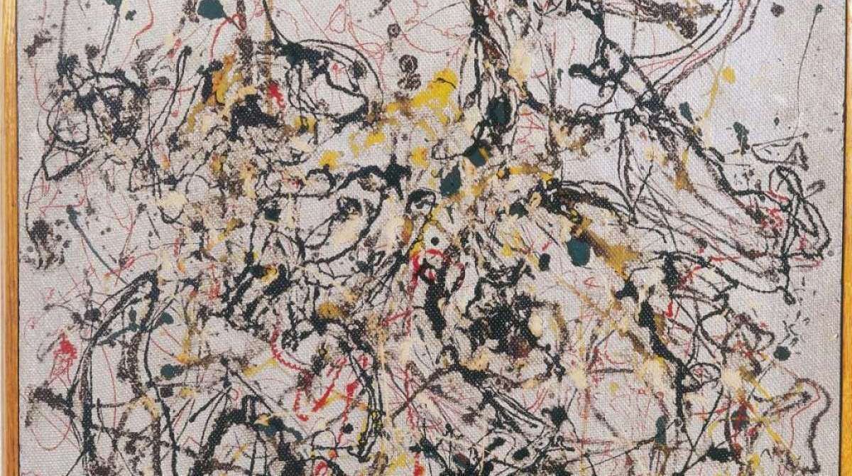 Nº 16, de Pollock - Reprodução