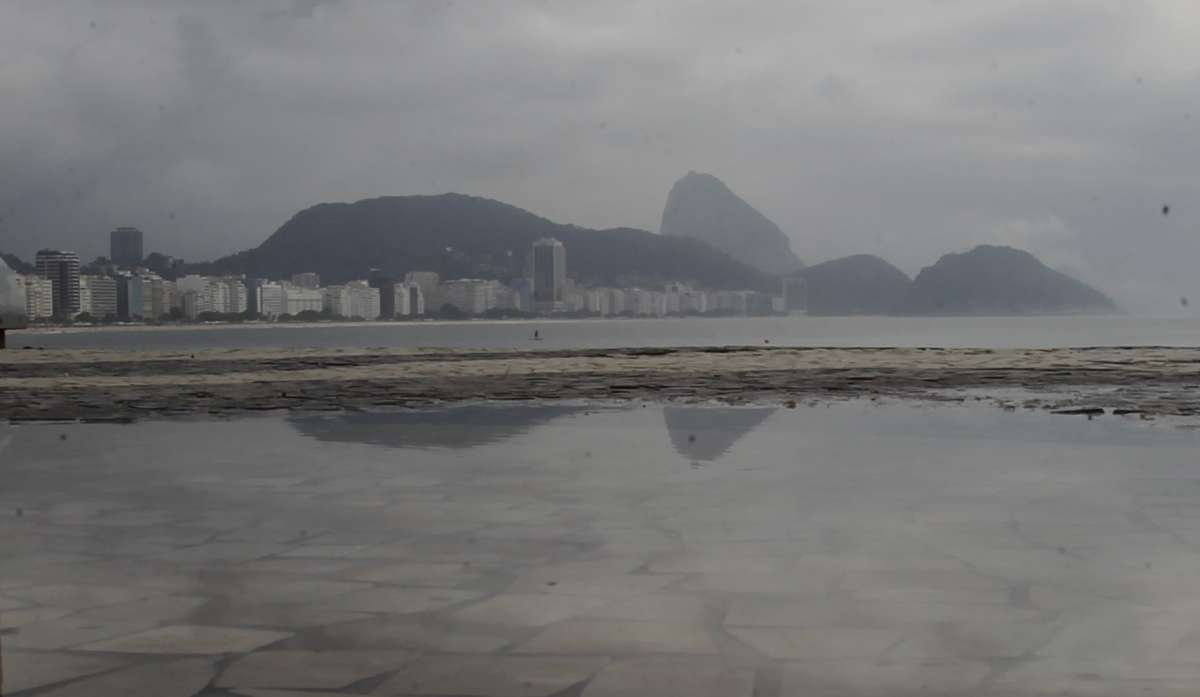 Mudanças no tempo apos um dia de praias cheias na Zona Sul do Rio
Foto   Silva Agencia O Dia