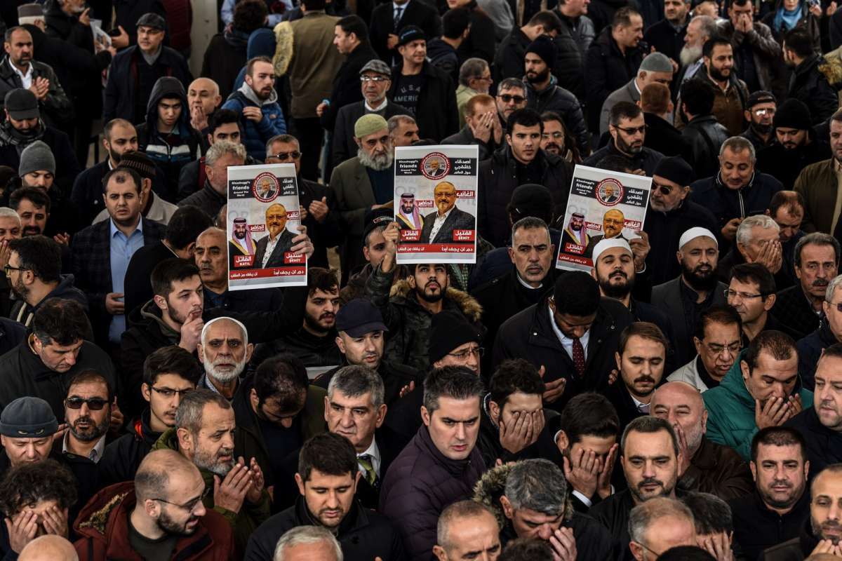 Funeral Kashoggi 