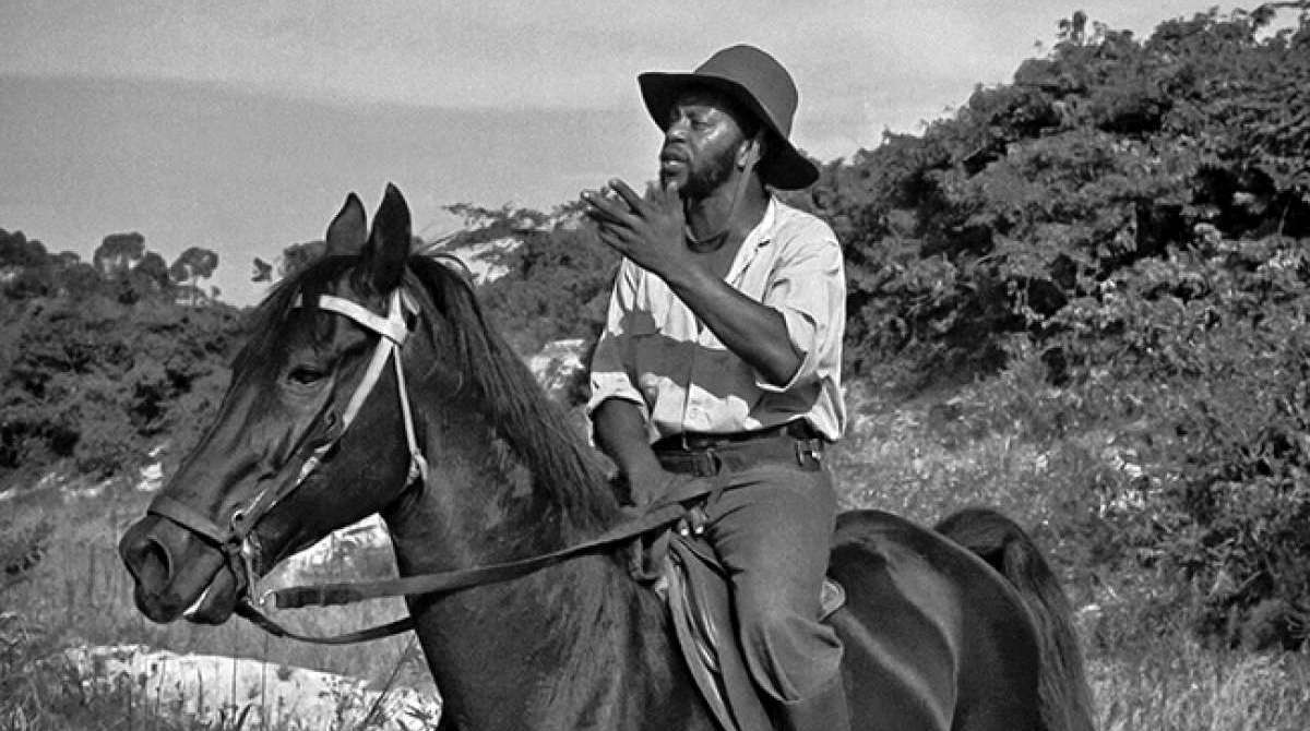 Milton Gonçalves e Beatriz Lyra em 'Baila Comigo'