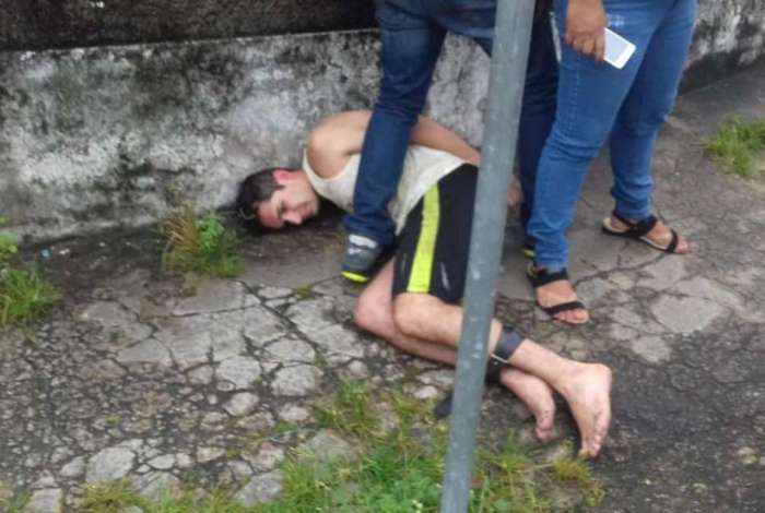 Vanclécio Cordeiro foi preso por familiares da vítima, que acionaram a polícia